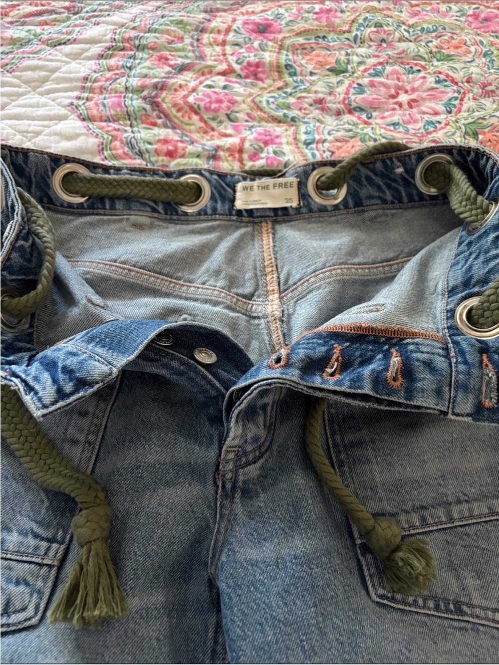 Free People We The Free Moxie Pull-On Barrel Jeans - Picture 10 of 11